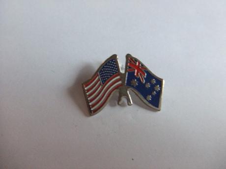 Vlaggen Amerika Australie